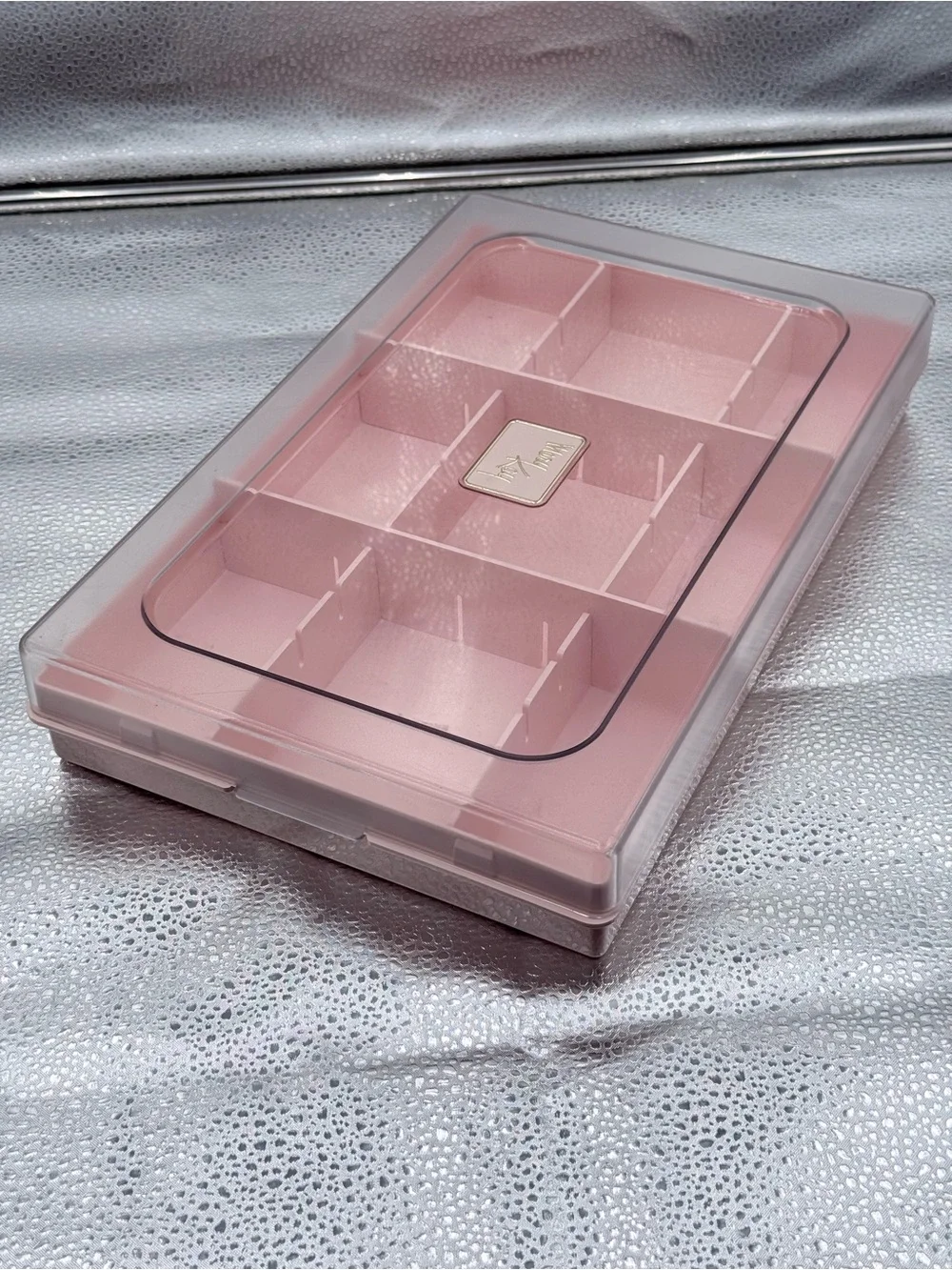 Vintage 1985 Mary Kay Glamour Shade Organizer 2204 Pink Storage Case Mary Kay